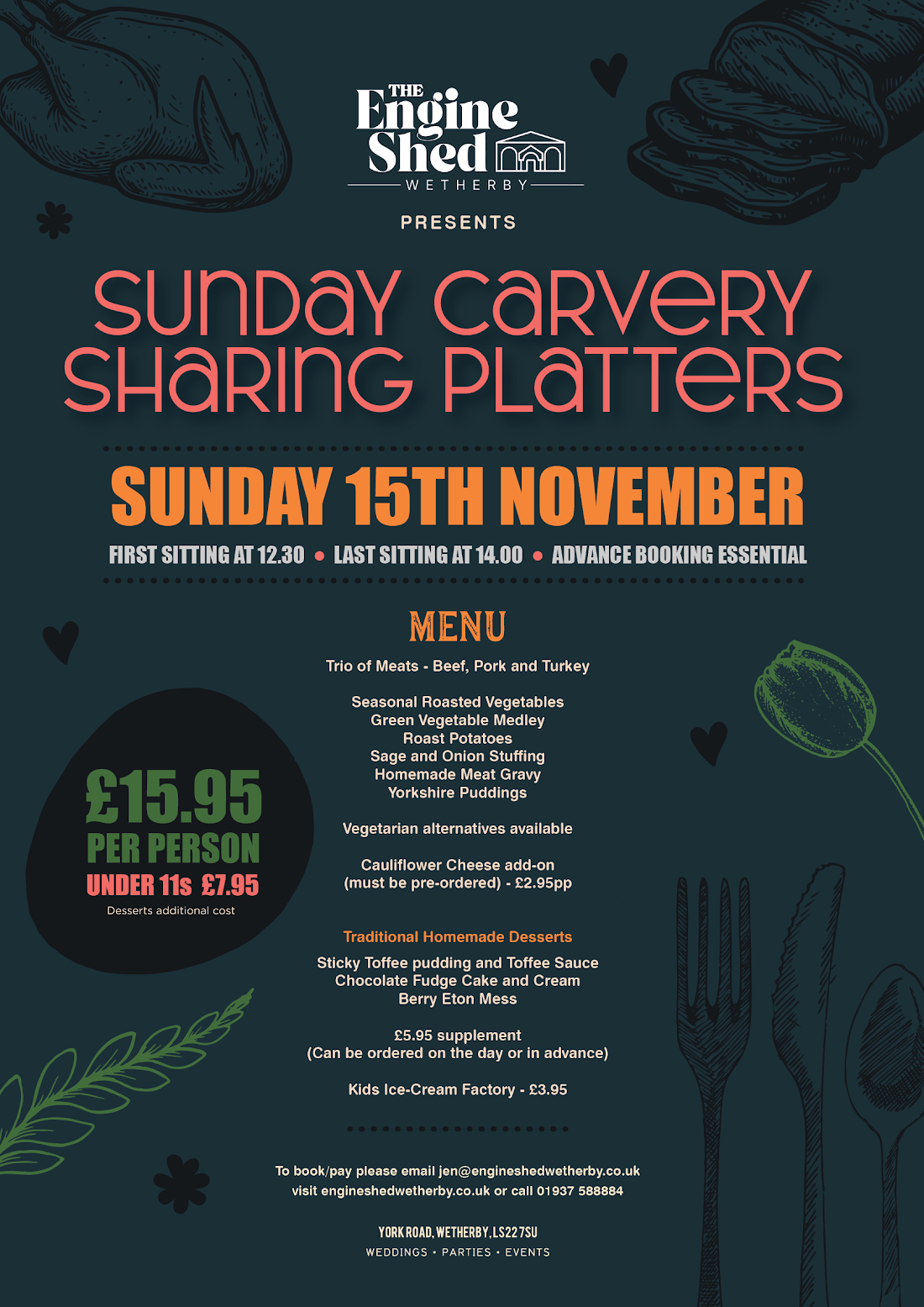Sunday Carvery Sharing Platter